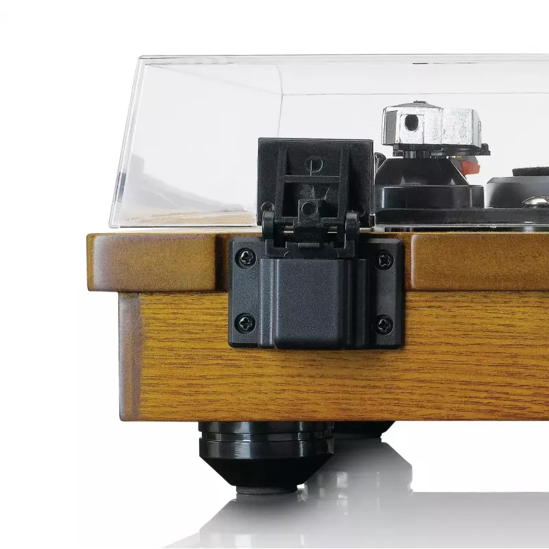 Patefono grotuvas su diržine pavara Lenco LS-55WA Wood Semi Automatic USB Bluetooth