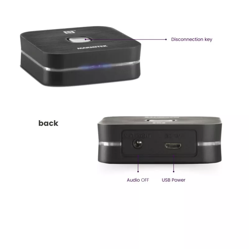 Marmitek BoomBoom 80 Bluetooth garso imtuvas su NFC