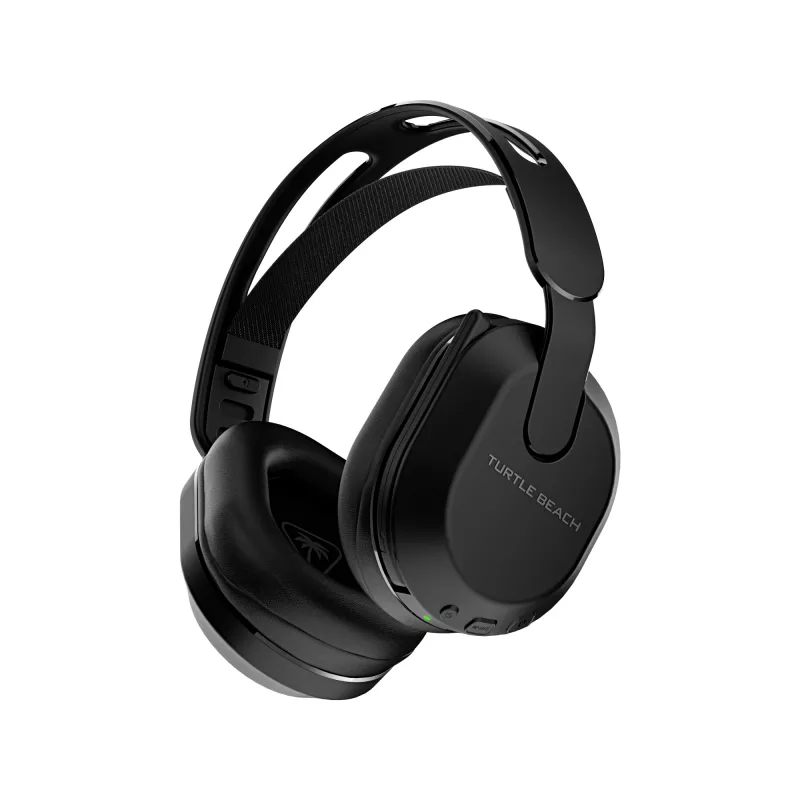 Turtle Beach Stealth 500 Black belaidės ausinės žaidimams PC, PS5, PS4 ir mobiliesiems, iki 40 val. baterija, Bluetooth
