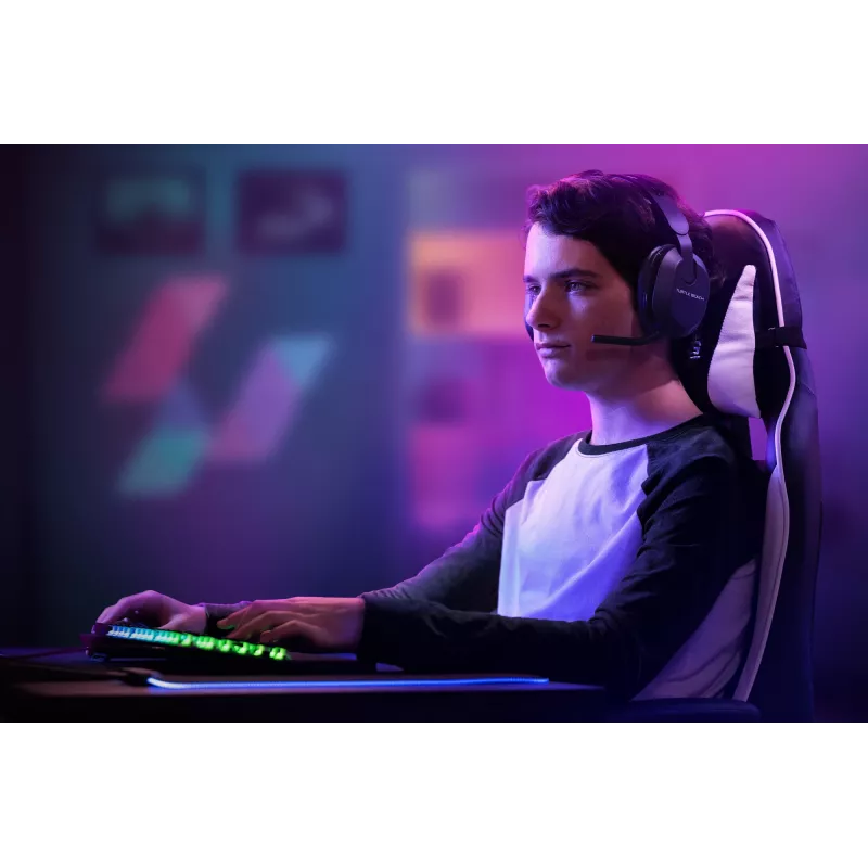 Turtle Beach Stealth 500 Black belaidės ausinės žaidimams PC, PS5, PS4 ir mobiliesiems, iki 40 val. baterija, Bluetooth