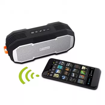 Nešiojamas stereo garsiakalbis Fantec Novi T30 sidabrinis