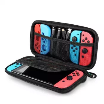 UGREEN 50974 nešiojamoji žaidimų konsolės dėklas Nintendo Switch, EVA, oksfordas, aksomas, pilka