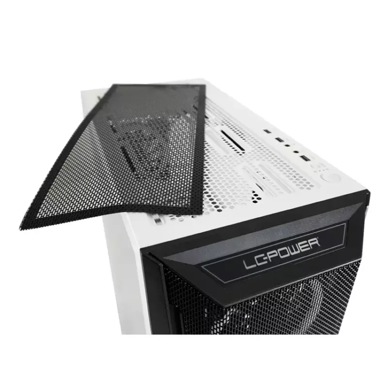 LC-Power Holo-1_X Midi bokštas baltas
