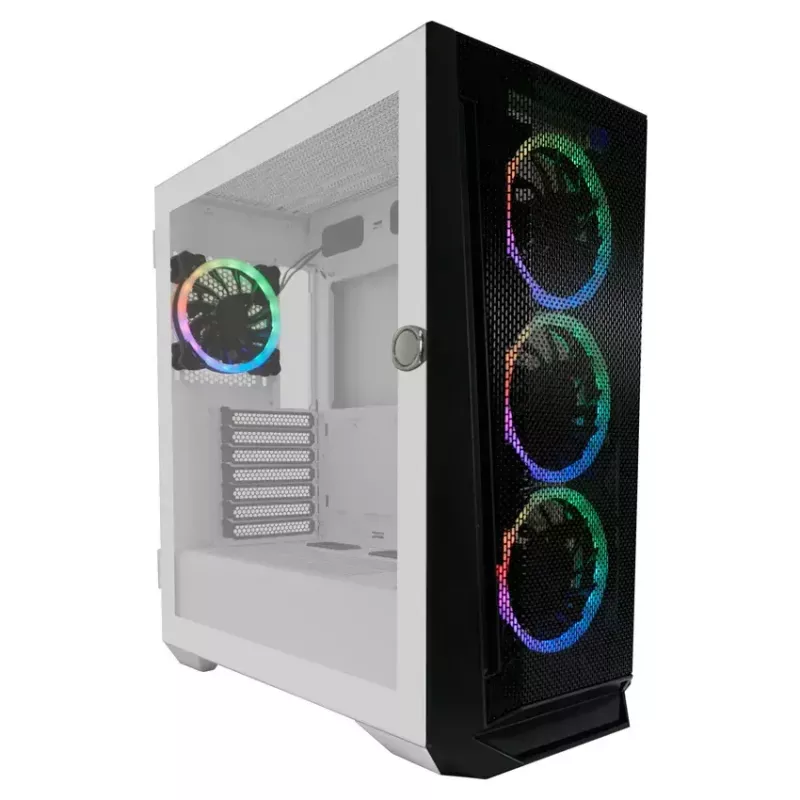 LC-Power Holo-1_X Midi bokštas baltas