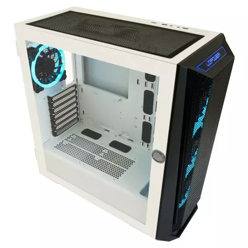 LC-Power Holo-1_X Midi bokštas baltas