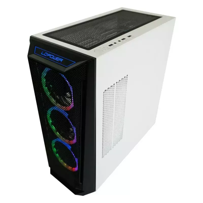 LC-Power Holo-1_X Midi bokštas baltas