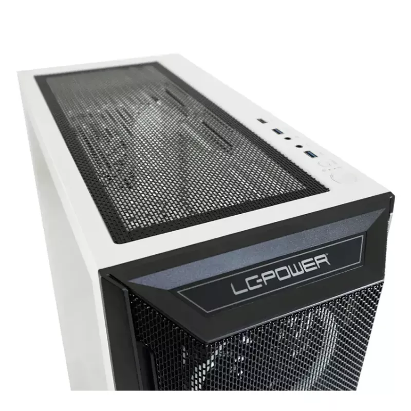 LC-Power Holo-1_X Midi bokštas baltas