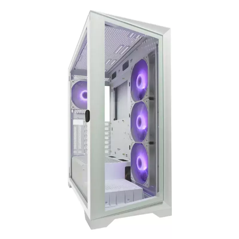 Kompiuterio korpusas LC-Power LC-7041B-ON Midi Tower Baltas