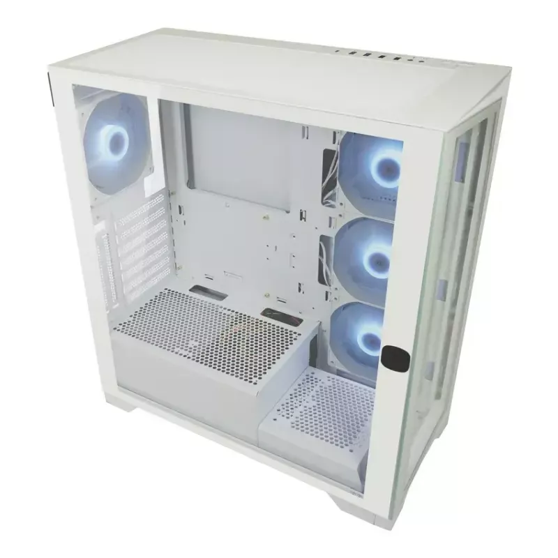 Kompiuterio korpusas LC-Power LC-7041B-ON Midi Tower Baltas