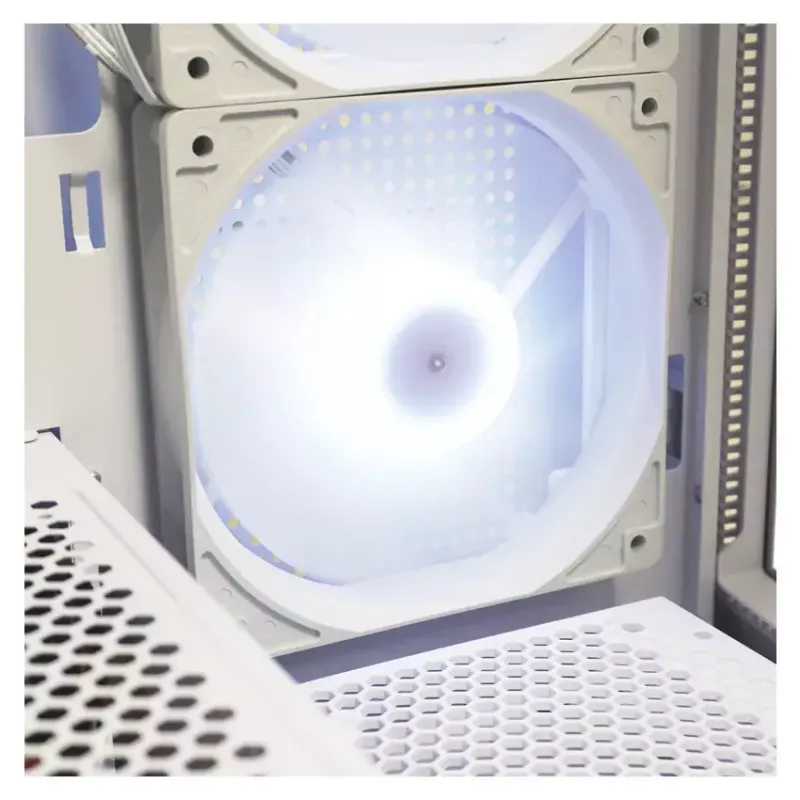 Kompiuterio korpusas LC-Power LC-7041B-ON Midi Tower Baltas