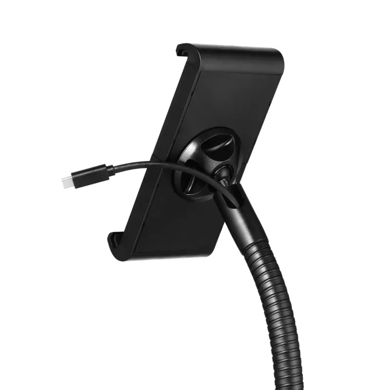 Stovas planšetei Durable 894501 juodas metalas plastikas 360° sukimas