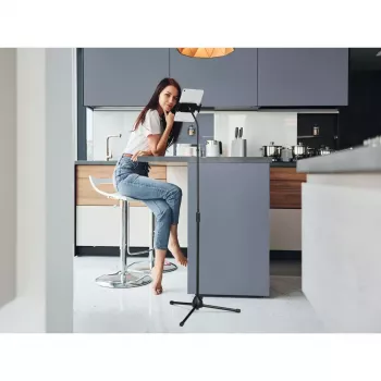 Laikiklis Durable TWIST COMBI aktyvus mobiliesiems telefonams, išmaniesiems telefonams, planšetiniams kompiuteriams, juodas