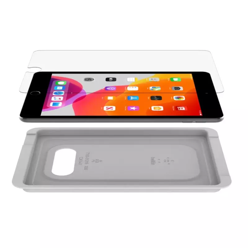 Skaidrus grūdinto stiklo apsauginis stikliukas Belkin Screenforce iPad Air 3 / iPad 7th gen / iPad Pro 10,5