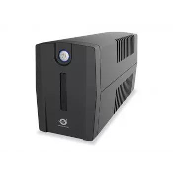 Nepertraukiamo maitinimo šaltinis Conceptronic ZEUS 650VA 360W, linijinis-interaktyvus, 2x Schuko, juodas