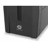 Conceptronic ZEUS01ES UPS, 650 VA (0,65 kVA), 360 W, 2x Schuko, HID USB, RJ45 įvestis/išvestis, 220-240 V, juodas