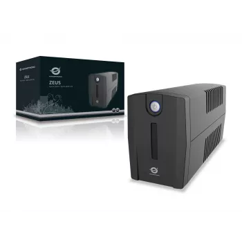 Conceptronic ZEUS 850VA 480W UPS, Line-Interactive, 2 Schuko lizdai, 0.85 kVA, 480 W