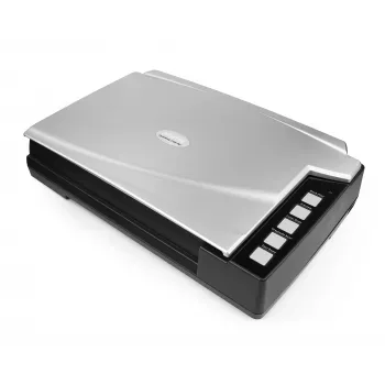 Plustek OpticBook A300 Plus plokščiasis knygų skaitytuvas 600 x 600 DPI A3 juodas, sidabrinis