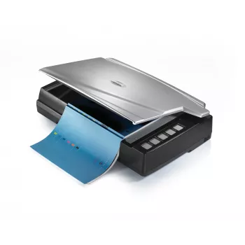 Plustek OpticBook A300 Plus plokščiasis knygų skaitytuvas 600 x 600 DPI A3 juodas, sidabrinis