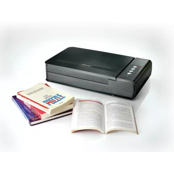 Plustek OpticBook 4800 Plokščiasis skaitytuvas 1200 x 1200 DPI A4 Juodas