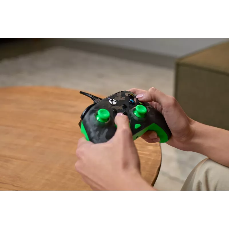 Žaidimų pultas Turtle Beach Rematch Core juoda/žalia/pilka USB laidinis