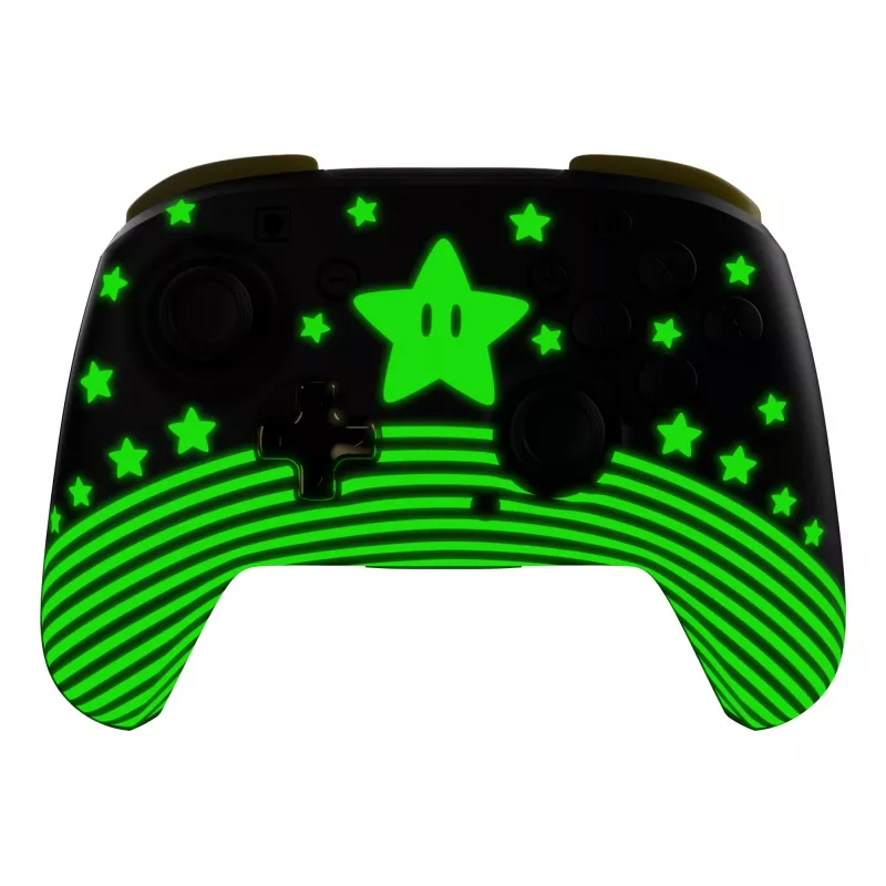 Turtle Beach Rematch TBC-8101-75 belaidis pultas Nintendo Switch, Super Mario Star, juodas/geltonas