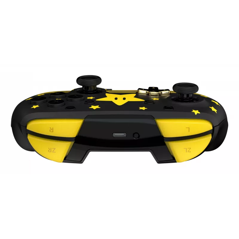 Turtle Beach Rematch TBC-8101-75 belaidis pultas Nintendo Switch, Super Mario Star, juodas/geltonas