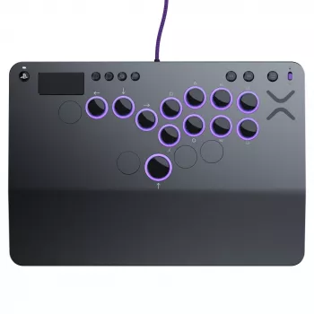 PDP Victrix Pro KO Leverless Fight Stick pilka USB kovų valdiklis PC, PlayStation 4, PlayStation 5