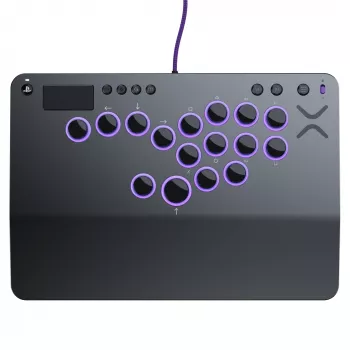 PDP Victrix Pro KO Leverless Fight Stick pilka USB kovų valdiklis PC, PlayStation 4, PlayStation 5