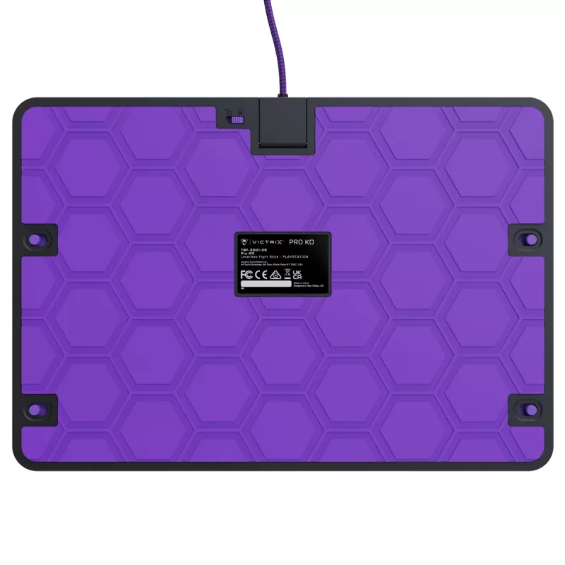 PDP Victrix Pro KO Leverless Fight Stick pilka USB kovų valdiklis PC, PlayStation 4, PlayStation 5