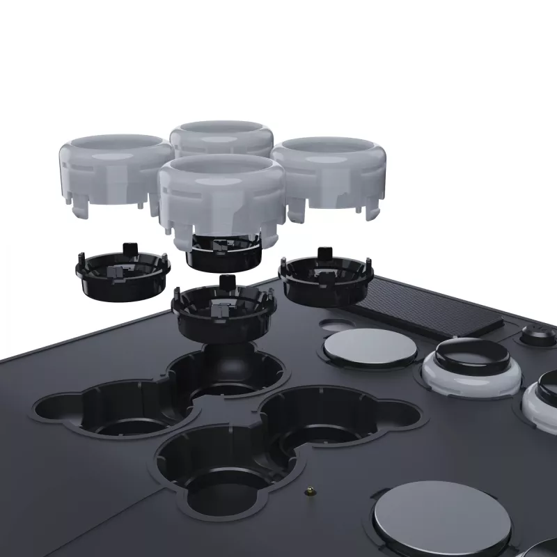 PDP Victrix Pro KO Leverless Fight Stick pilka USB kovų valdiklis PC, PlayStation 4, PlayStation 5