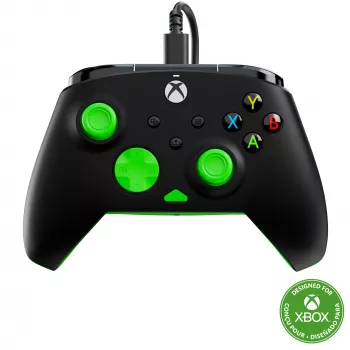 Žaidimų pultas Turtle Beach Rematch Core juodas žalias USB laidinis PC Xbox