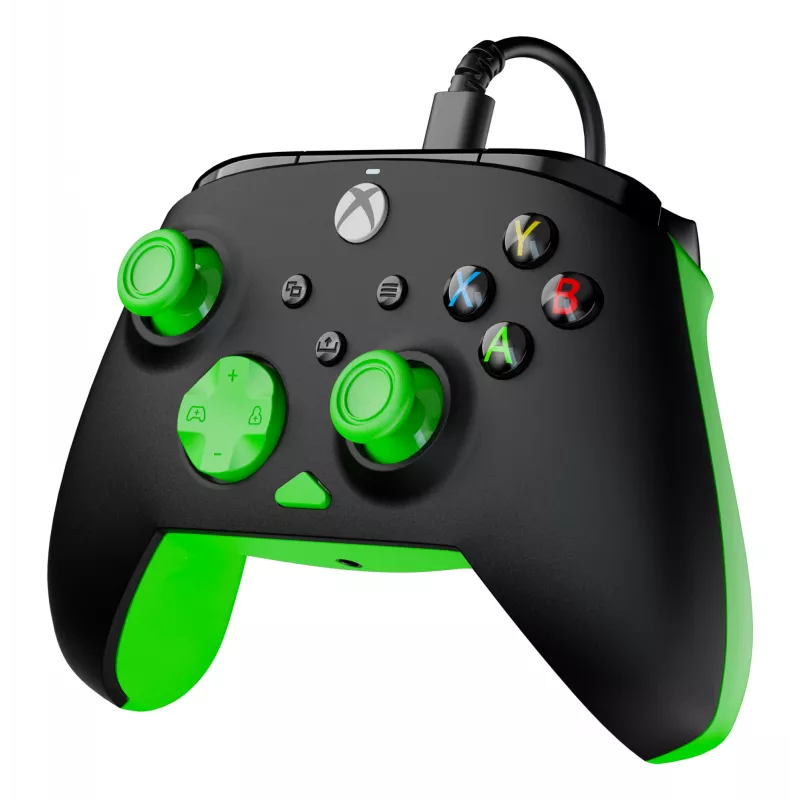 Žaidimų pultas Turtle Beach Rematch Core juodas žalias USB laidinis PC Xbox