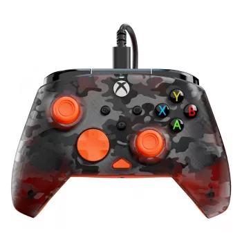 Žaidimų pultas Turtle Beach Rematch Core juodai pilkai oranžinis USB laidinis