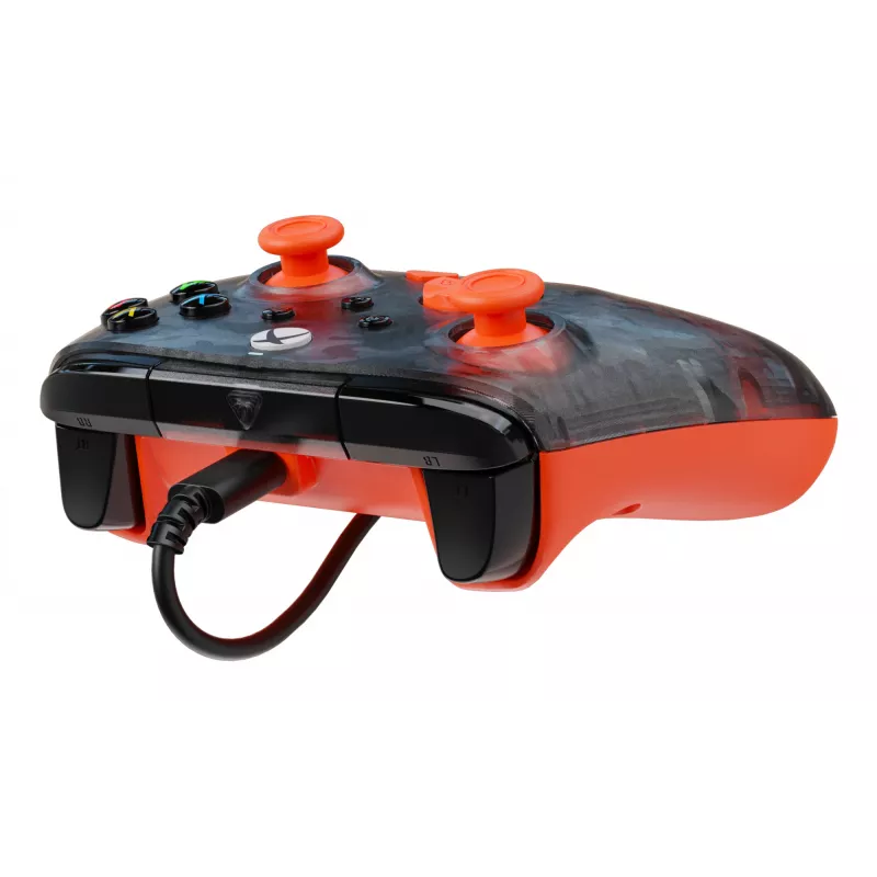 Žaidimų pultas Turtle Beach Rematch Core juodai pilkai oranžinis USB laidinis