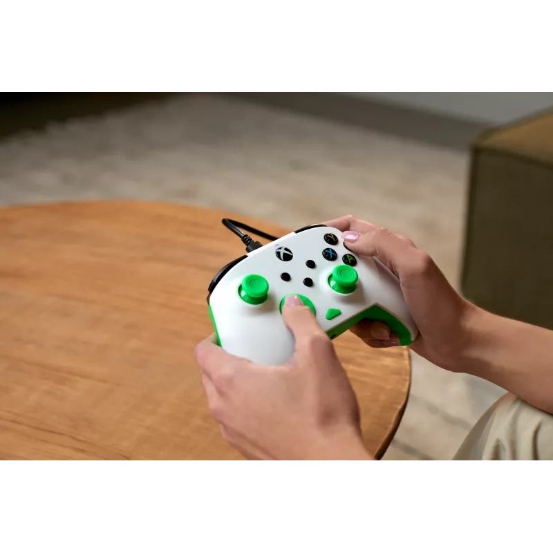 Žaidimų pultas Turtle Beach Rematch Core White Green USB PC Xbox Series