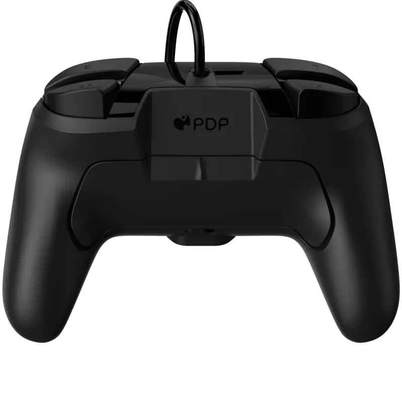 Valdiklis PDP Faceoff Deluxe+ Audio Wired Controller Black & White