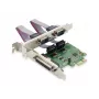 Conceptronic PCI Express kortelė 1x lygiagretus (LPT) ir 2x nuoseklus (RS-232) prievadas
