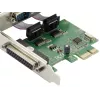 Conceptronic PCI Express plokštė su 1 lygiagrečiuoju ir 2 nuosekliaisiais prievadais
