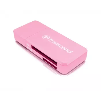 Card Reader Transcend RDF5 rožinis