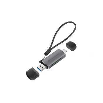 Conceptronic BIAN05G 2-in-1 USB 3.0 dviejų kištukų kortelių skaitytuvas, SD/MicroSD 3.0, UHS-I