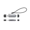 Conceptronic BIAN05G 2-in-1 USB 3.0 dviejų kištukų kortelių skaitytuvas, SD/MicroSD 3.0, UHS-I