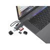Conceptronic BIAN05G 2-in-1 USB 3.0 dviejų kištukų kortelių skaitytuvas, SD/MicroSD 3.0, UHS-I