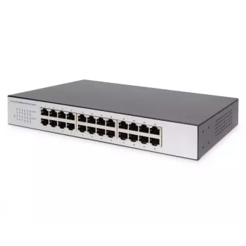 Nevaldomas komutatorius Digitus DN-60021-2 24 prievadų Fast Ethernet