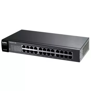 Nevaldytas jungiklis Zyxel ES1100-24E 24 RJ-45 prievadai 4.8 Gbit/s