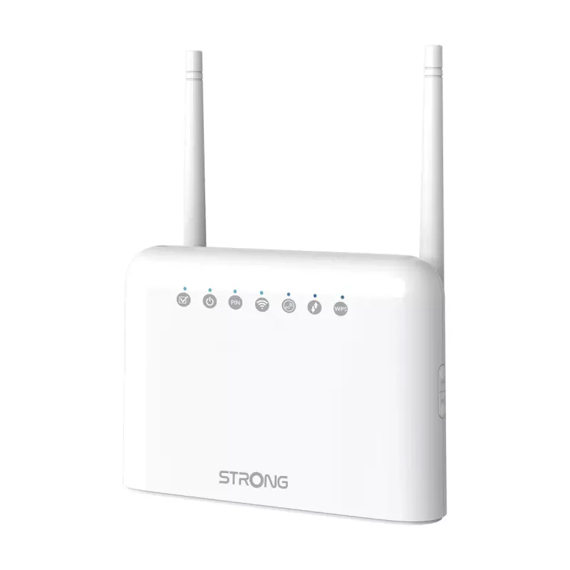 Stiprus 4G LTE maršrutizatorius Strong 4GROUTER350, 150 Mbit/s mobilus ryšys, 300 Mbit/s Wi-Fi, Fast Ethernet