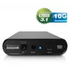 Išorinis HDD korpusas Fantec DB-ALU31 Black 3.5 colio