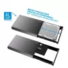 Išorinis HDD korpusas Fantec DB-ALU31 Black 3.5 colio