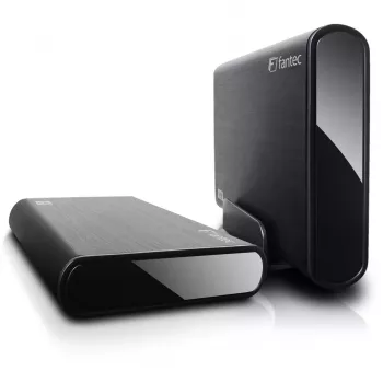 Išorinis HDD korpusas Fantec DB-ALU31 Black 3.5 colio