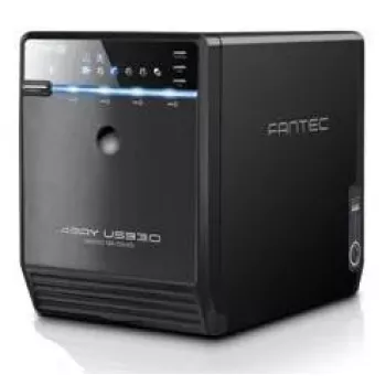 Išorinis kietųjų diskų dėklas Fantec QB-35US3R Juodas