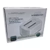 LC Power LC-DOCK-U3-VI - HDD / SSD Dockingstation - 2.5, 3.5 (6,4 cm, 8,9 cm) - 2 Sender/Kanal - SATA - USB 3,2 (Gen 2x1) - weiß, Eierschale (LC-DOCK-